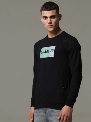 Onyx Charg Black Sweatshirt-S / Black