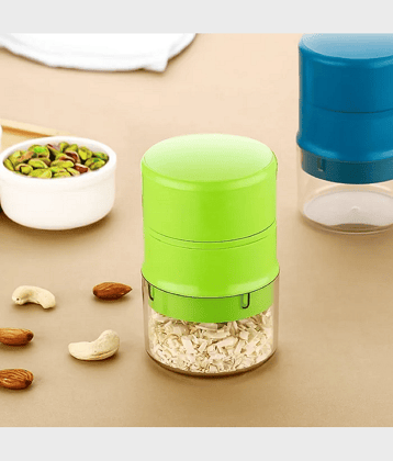 VillWin Green Plastic Mannual Chopper 150 ml ( Pack of 1 )