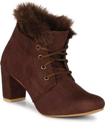 Commander - Brown Women's Ankle Length Boots