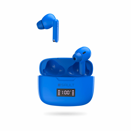 SAULT - ON THE GO Airplugs 2X True Wireless Earbuds(TWS)-BLUE