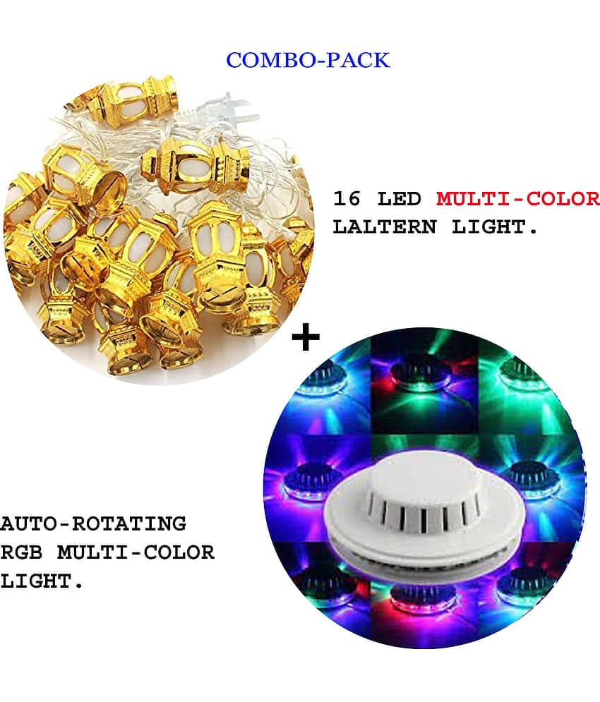 MIRADH - Multicolor 3Mtr String Light ( Pack of 1 )