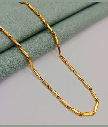 KRIMO Gold Plated Chain ( Set of 1 )