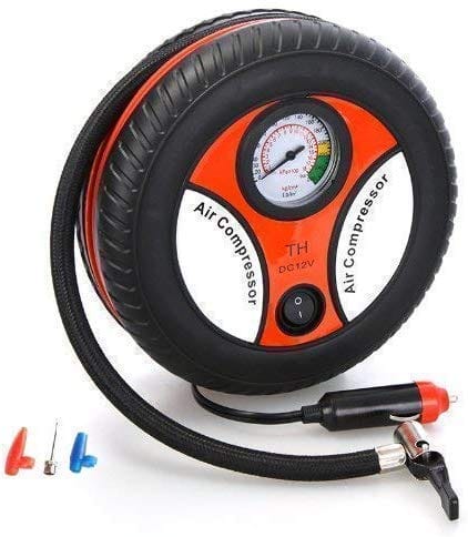 MEHRAAZ STORE  Portable Mini Inflator Car Air Compressor Auto Car Pump Tire Inflator and Air Compressor