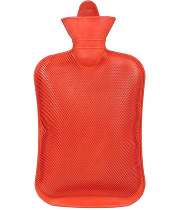 Max Plus Rubber Hot Water Bag For Pain Relief (Pack of 1) Assorted Colours