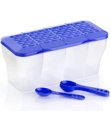 OFFYX - Kitchen Storage Box PET Multicolor Spice Container ( Set of 1 )