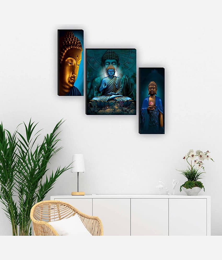 Saf Buddha religious modern art MDF Painting Without Frame