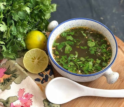 Veg Lemon Coriender Soup