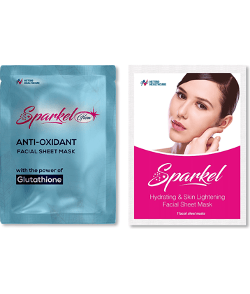 Sparkel - Skin Brightening Sheet Mask For Combination Skin ( Pack of 1 )