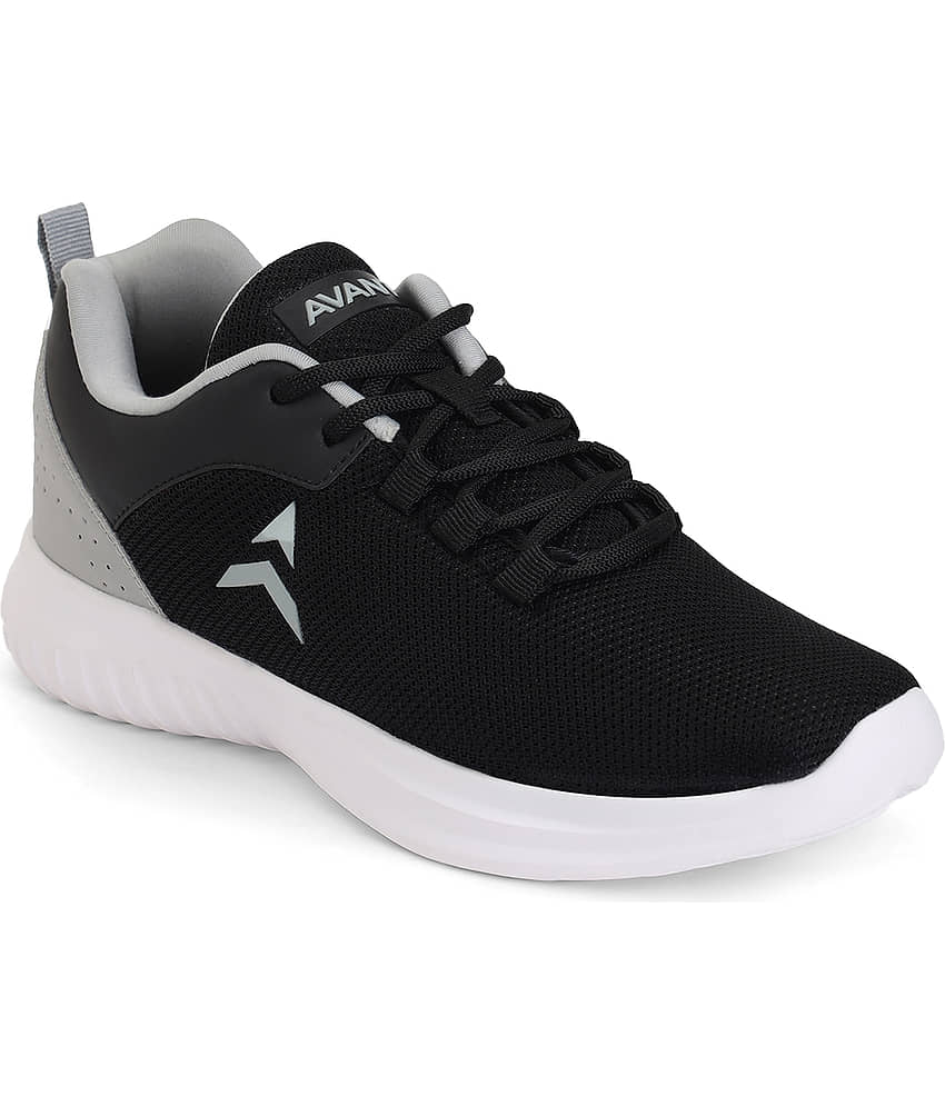 Avant Pulse Black Men's Sports Running Shoes