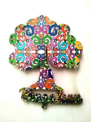 FLOROSPHERE ARTWORK FRIDGE MAGNET - TREE SHAPED