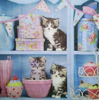 Decoupage Napkin / Tissue papers - 33cm by 33cm - GT1643