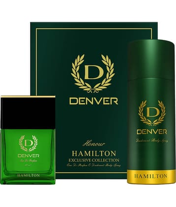 Denver Hamilton Exclusive Collection Gift Set Deo 150 Ml + Perfume 60 Ml Perfume - 210 ml - For Men