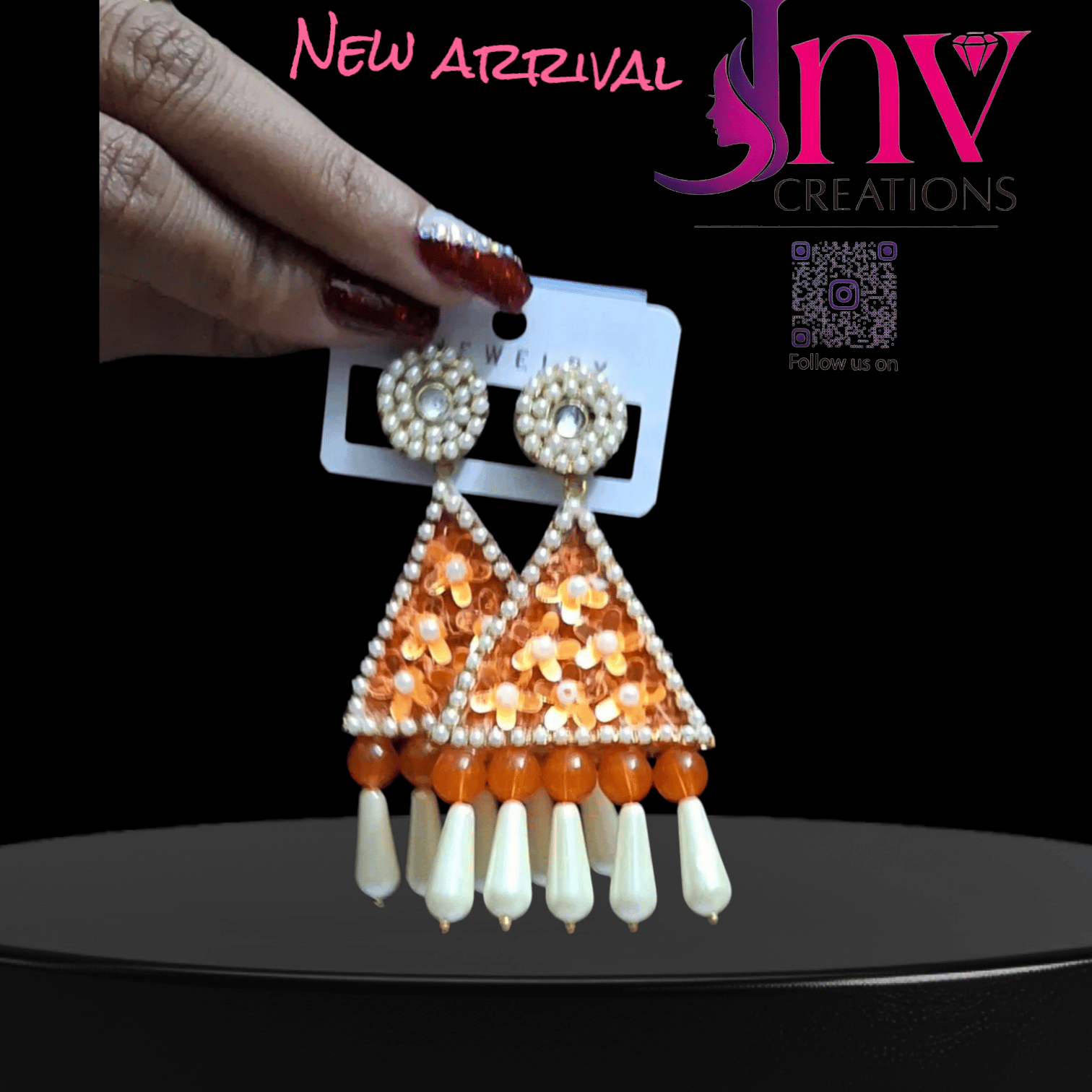 Statement earrings