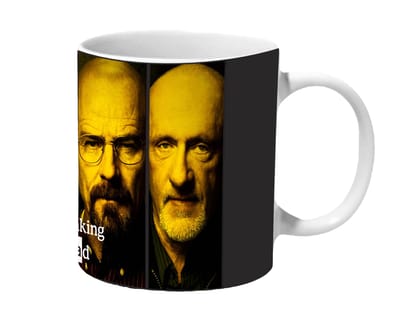 Multicolor Breaking Bad Characters Ceramic Mug