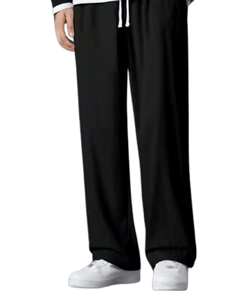 attitude start of fashion Black Lycra Men's Trackpants ( Pack of 1 )