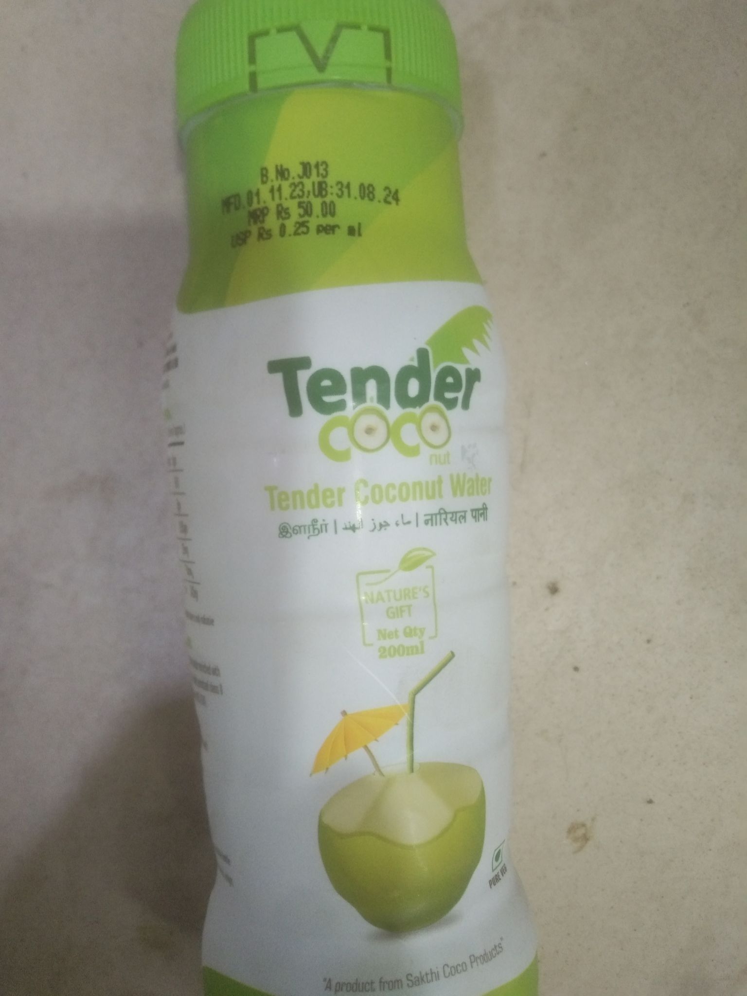 Tender coco coconut water