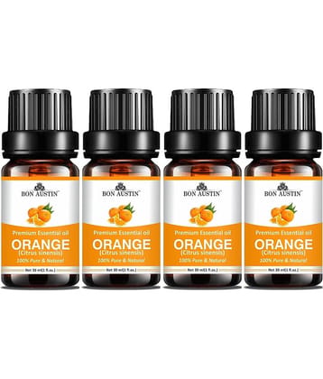 Bon Austin Orange Essential Oil Aromatic 30 mL ( Pack of 4 )