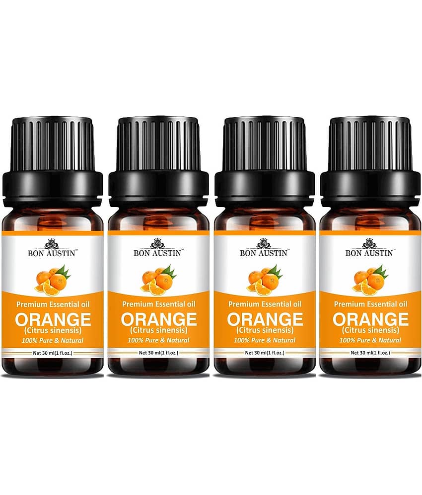 Bon Austin Orange Essential Oil Aromatic 30 mL ( Pack of 4 )