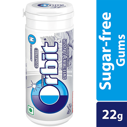 Orbit Sweetmint Flavour Bottle, 22 gm
