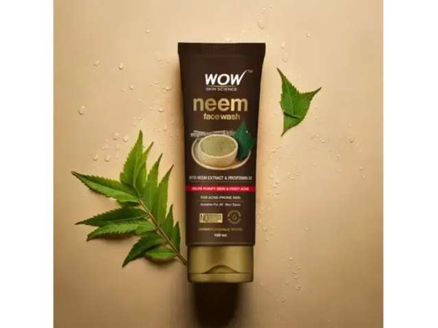 WOW Skin Science Neem+ABPHA Face Wash  Buy 1 Get 1 Free (100 ml x 2)