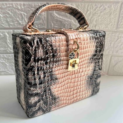 Glossy Serpent HandBag