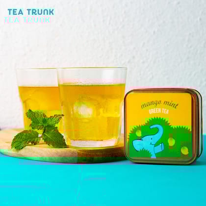 Mango Mint Iced Green Tea-200 GMS / Tin Box
