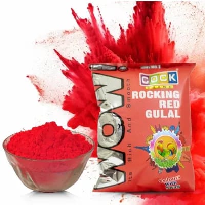 Cock Wow Rocking Red Gulal