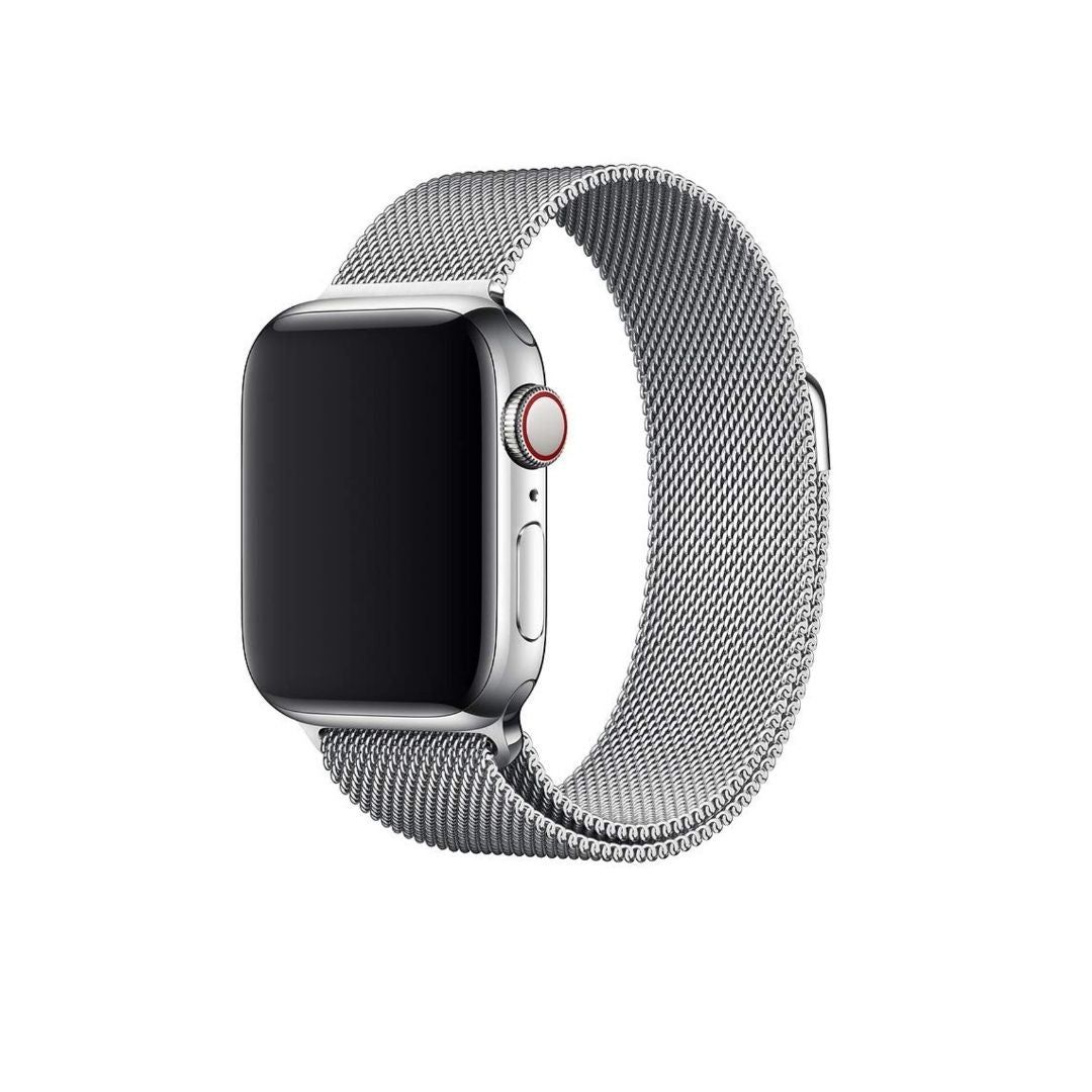 Melanese Mesh Silver Strap - 20/22 MM Melanese Mesh Silver Strap - 20/22 MM - 20 MM