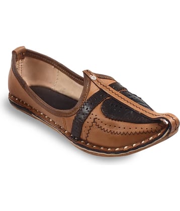 Anjaneya Creations Brown Men's Mojaris