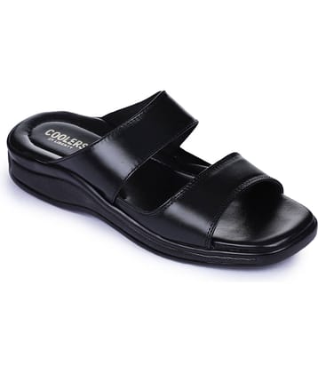 Liberty - Black Leather Daily Slipper