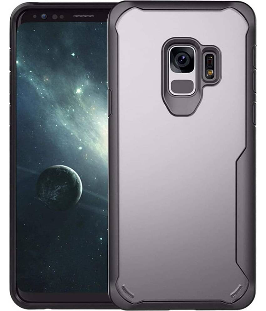 VAKIBO Plain Cases Compatible For Rubber Samsung Galaxy S9 ( Pack of 1 )