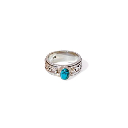 Vine Gem Fluid | 925 Silver Ring for Women & Men-10