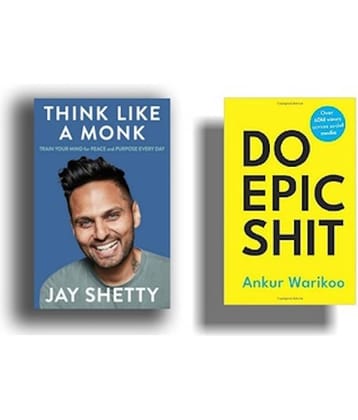 Think Like a Monk and Do Epic Shit combo (set of 2)