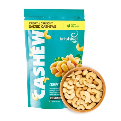 Krishival Cashew W180, 250 gm - Krishival Cashew W180, 250 gm