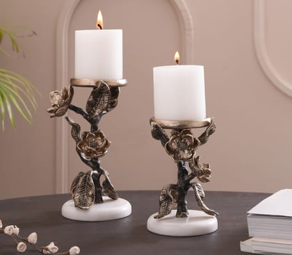 Lotus Luxe Candle Holder-Small