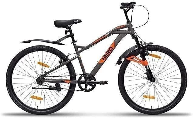 HERO Spinner 26T 26 T (inch) Mountain Cycle (Single Speed, Multicolor, Only Front Suspension)