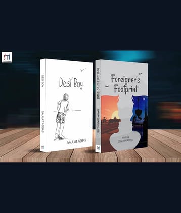 Combo of 2 Books of Stuggles in Foreign Country  By Nandan ChalamalasettiSaulat Abbas