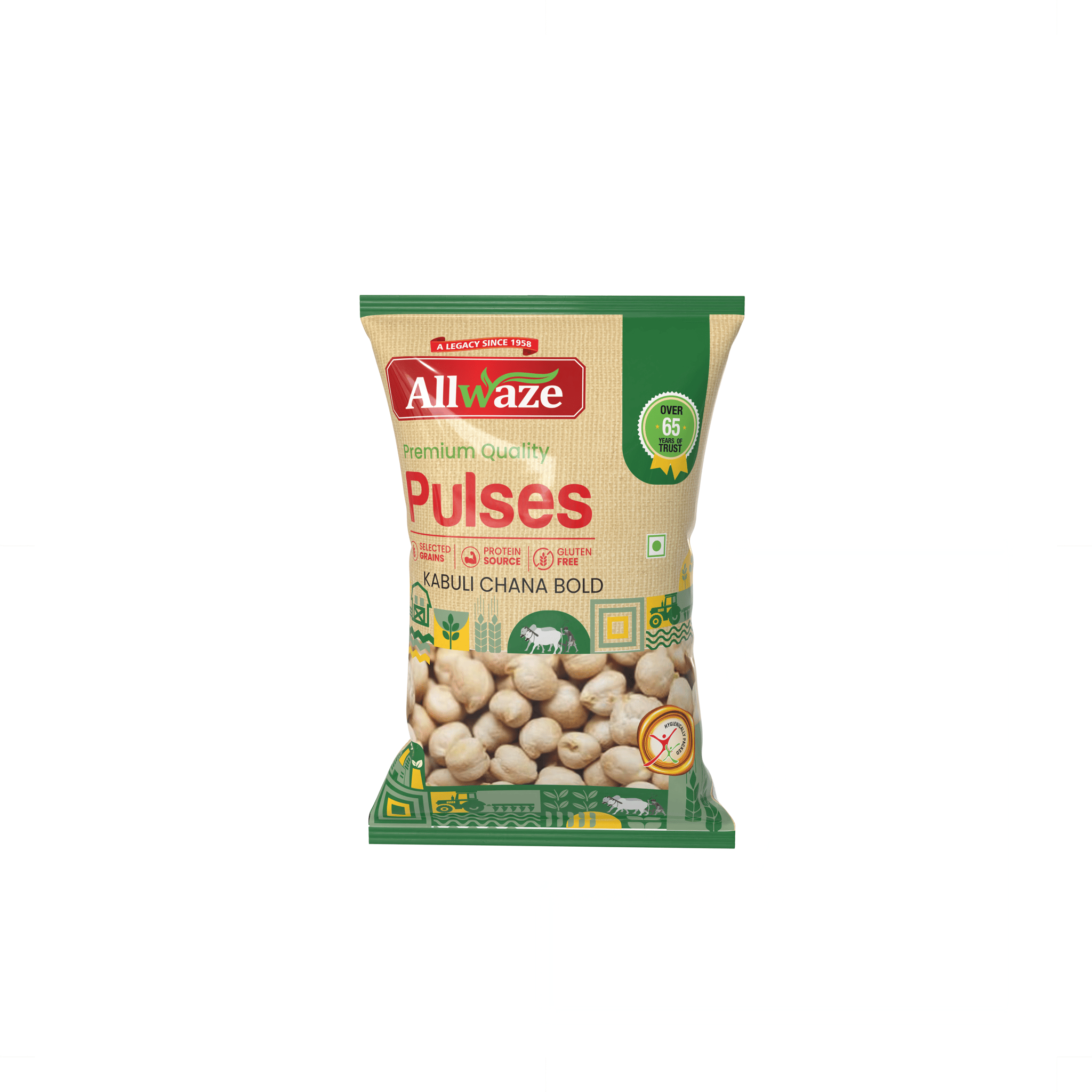 Allwaze Kabuli Chana bold 500gram