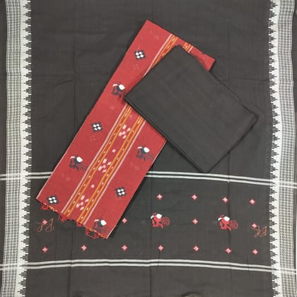 Nuapatna Bomkai cotton Dress material