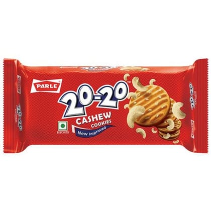 Parle 20, 20 Cashew Cookies, 200 G