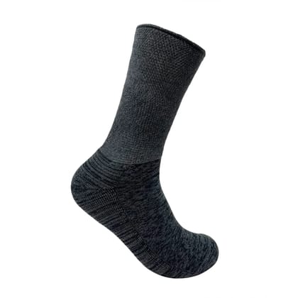 Diabetic-Socks For Unisex Men & Women Set of 3 - Black, Navy Blue, Grey