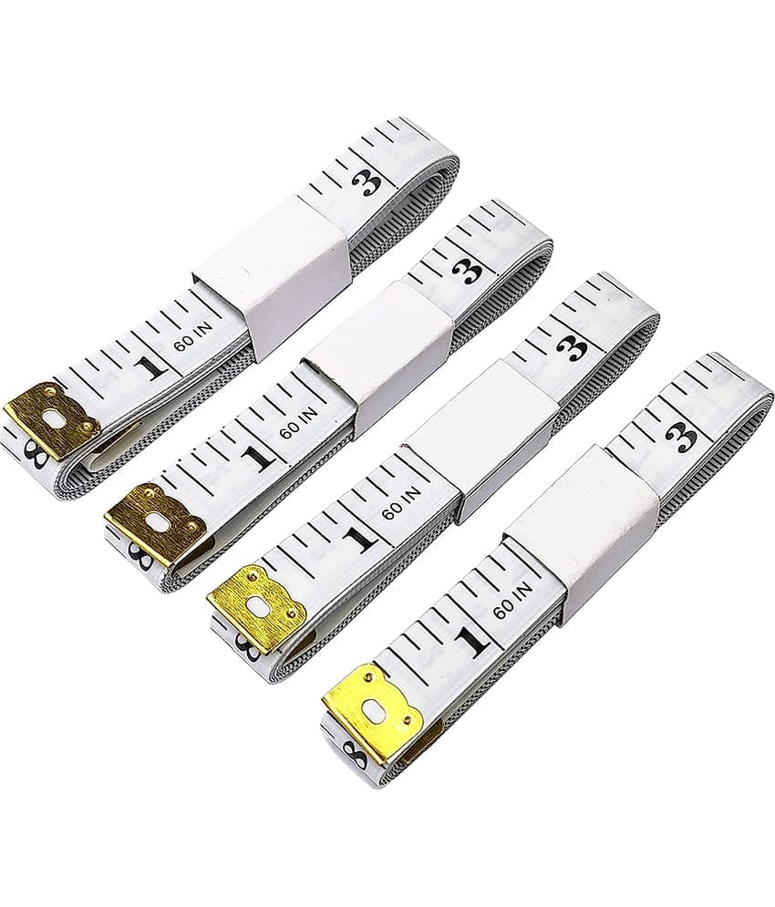 Shree Shyam™ 4 Pack Soft Tape Measure Double Scale 60-inch/150cm  (PACK OF 4)