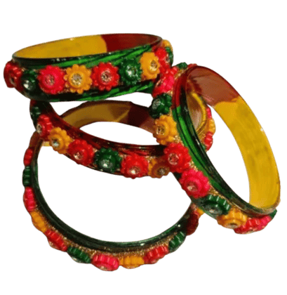 Elegant Stackable Bangles Set