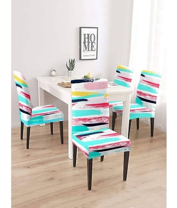 Cortina - 1 Seater Polyester Chair Cover ( Pack of 1 )