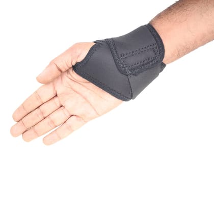 FAIRBIZPS Wrist Splint Support Brace for Right & Left Hand | Universal Size for Men & Women | Fracture Protection & Gym Wrist Support | Adjustable Hand Belt (Black) FAIRBIZPS Wrist Splint Support Brace for Right & Left Hand | Universal Size for Men & Women | Fracture Protection & Gym Wrist Support | Adjustable Hand Belt (Black)