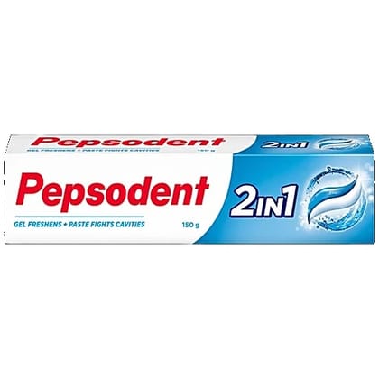 Pepsodent 2 In 1 Toothpaste, 80 g