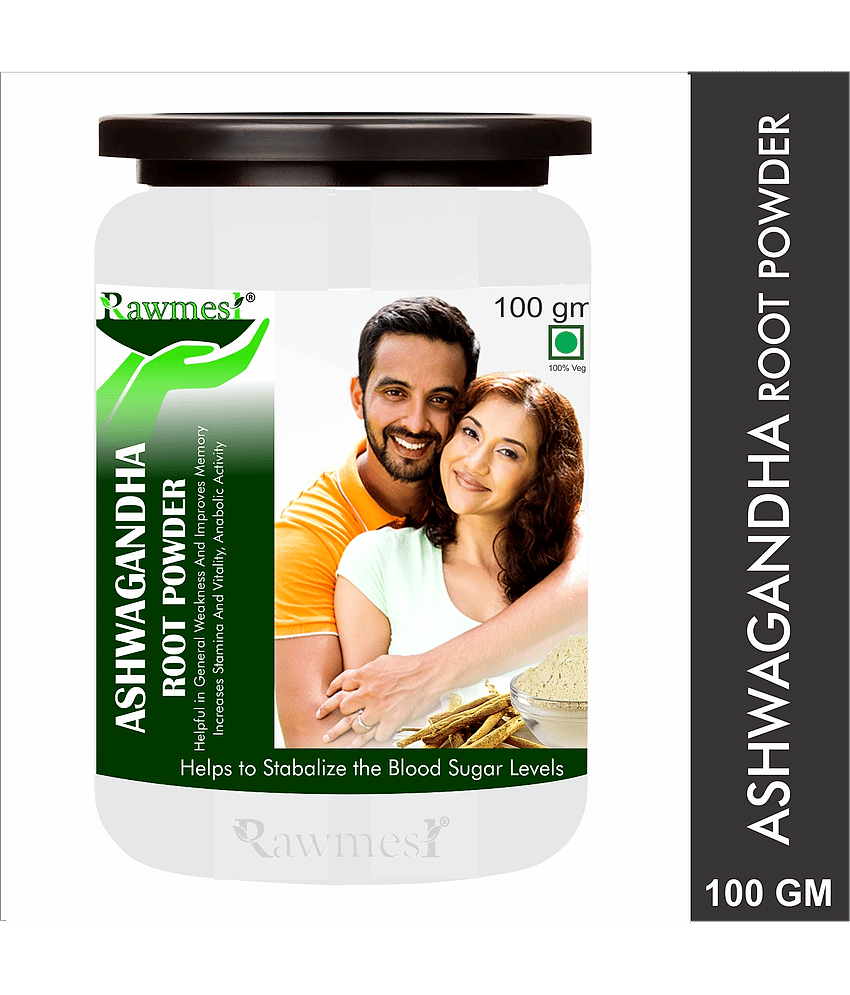 rawmest Organic Ashwagandha Powder 100 gm Pack Of 1
