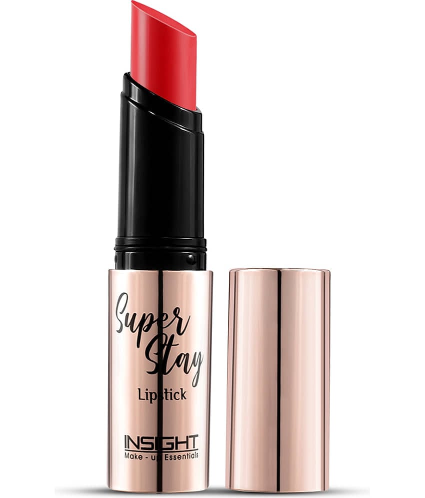 Insight Non-Transfer Orange Matte Lipstick Lightweight Smudge Proof With Super Stay Effect, 50gm