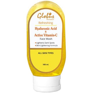 Globus Remedies Hyaluronic Acid  Vitamin C Face wash 100 ml