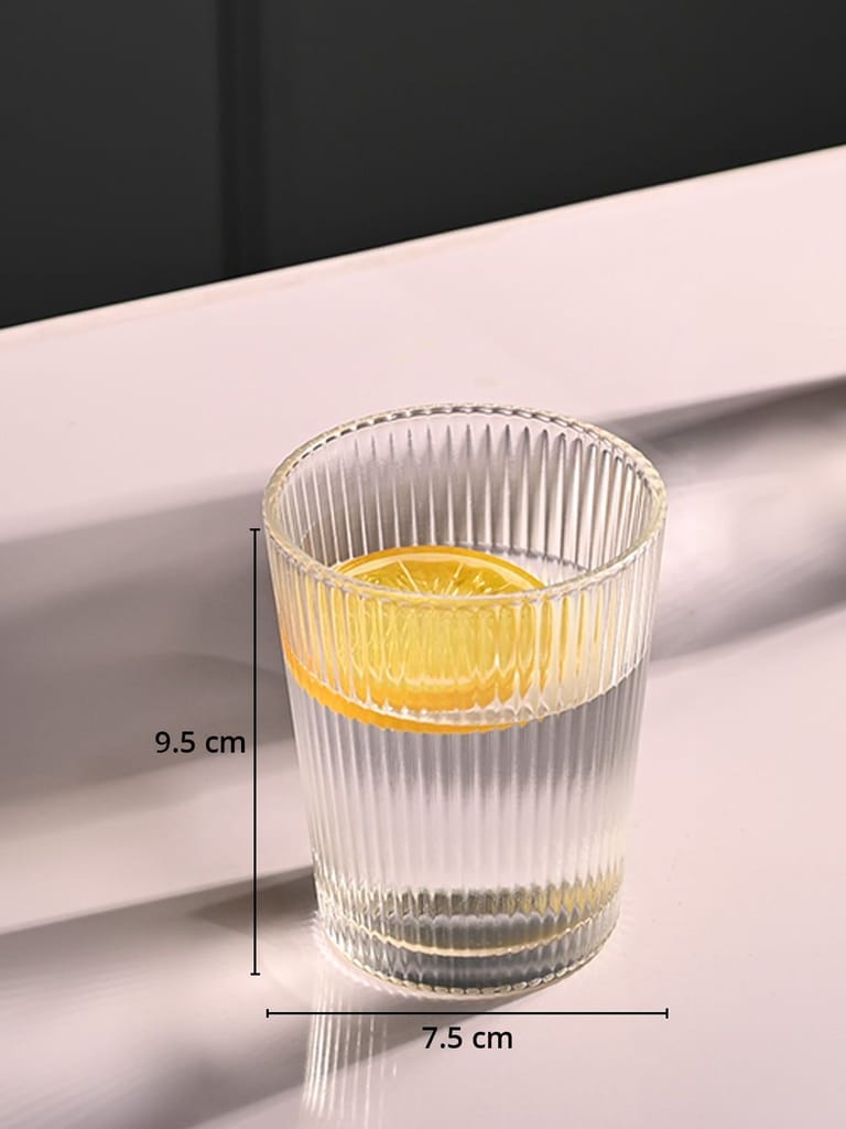 Transparent Glass Lemon Set of 5 - Refreshing Simplicity